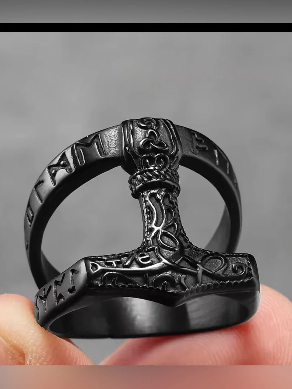 Thor’s hammer ring size 11